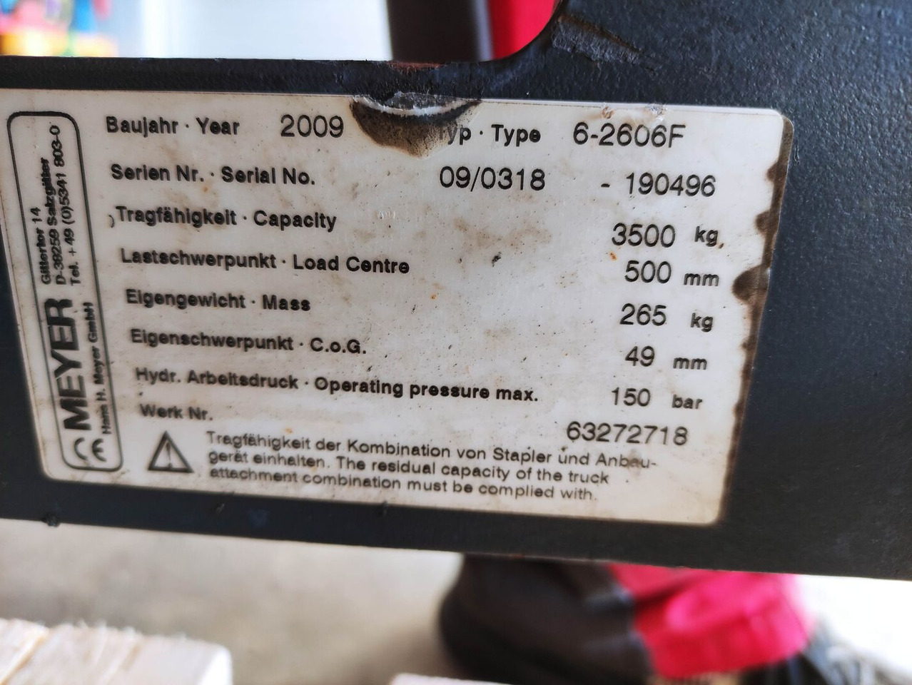 Meyer 6-2606F - Gabel: das Bild 5 Meyer 6-2606F - Gabel: das Bild 5