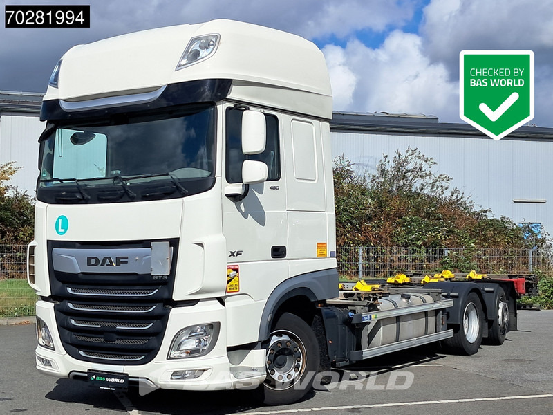 DAF XF 480 6X2 SSC Retarder 2xTanks Lift/Steering ACC Euro 6 - Containerwagen/ Wechselfahrgestell LKW: das Bild 1 DAF XF 480 6X2 SSC Retarder 2xTanks Lift/Steering ACC Euro 6 - Containerwagen/ Wechselfahrgestell LKW: das Bild 1