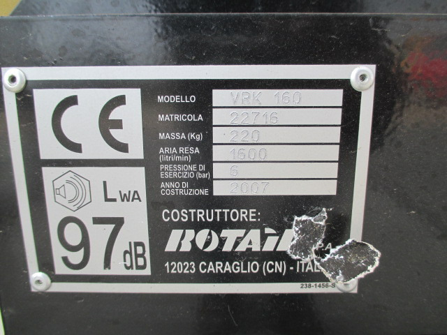 Reinigungsmaschine Rotair / Flirok VRK 160 - Straalunit Graffiti Cleaner: das Bild 10 Reinigungsmaschine Rotair / Flirok VRK 160 - Straalunit Graffiti Cleaner: das Bild 10