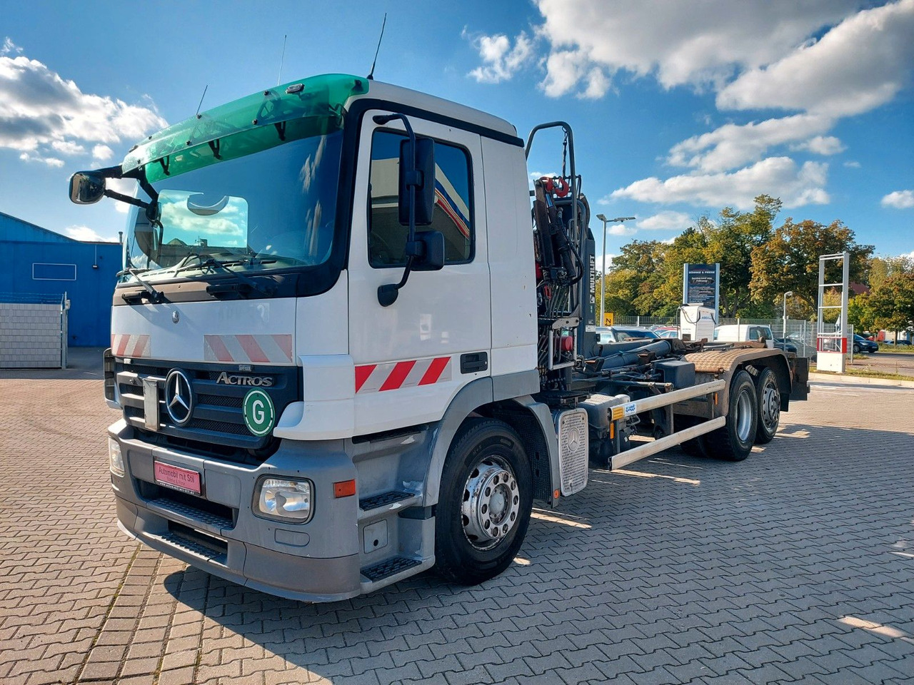 Mercedes-Benz Actros 6-Zyl. 2541 HMF KRAN ABROLLKIPPER - Abrollkipper, Autokran: das Bild 3 Mercedes-Benz Actros 6-Zyl. 2541 HMF KRAN ABROLLKIPPER - Abrollkipper, Autokran: das Bild 3