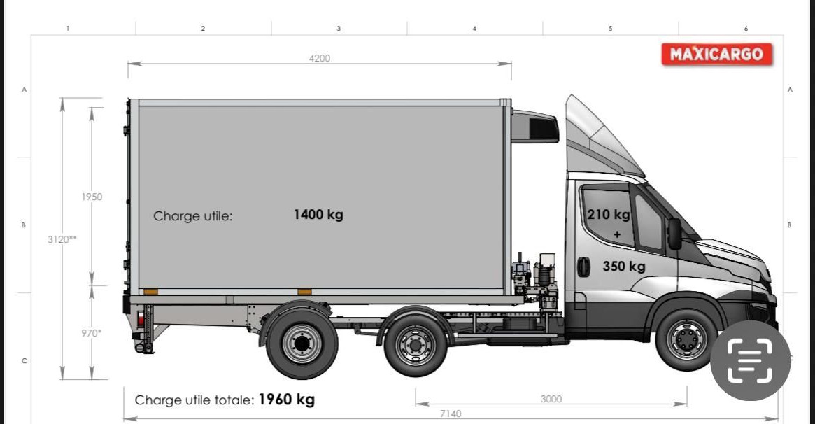 Iveco Daily 35C18 MAXICARGO Kühlkoffer/CARRIER/AC/EU6 - Kühltransporter: das Bild 5 Iveco Daily 35C18 MAXICARGO Kühlkoffer/CARRIER/AC/EU6 - Kühltransporter: das Bild 5