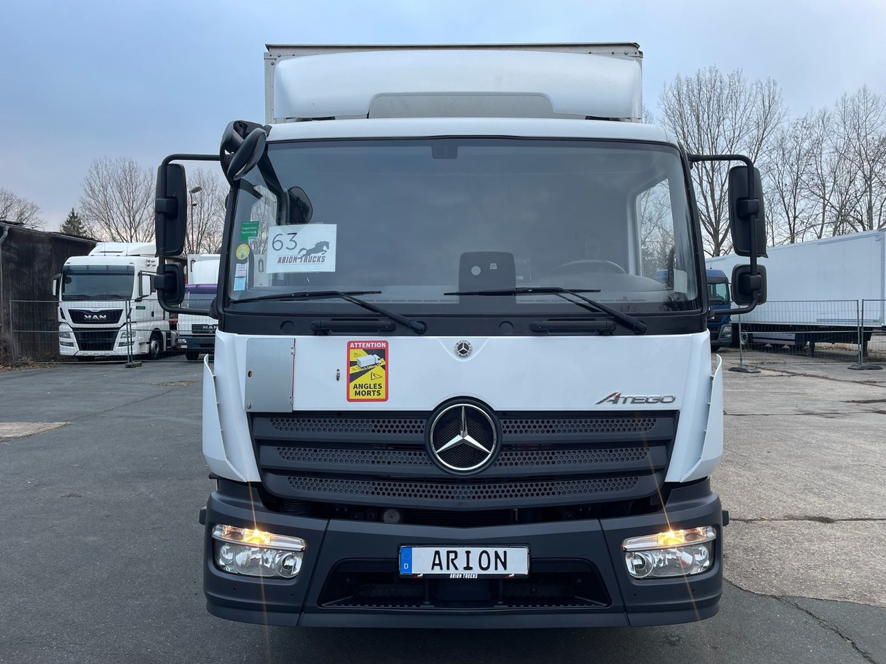 Mercedes-Benz Atego 1218 4x2 Koffer/FULL-ADR/EXIII/LBW/AC/EU6d - Koffer LKW: das Bild 2 Mercedes-Benz Atego 1218 4x2 Koffer/FULL-ADR/EXIII/LBW/AC/EU6d - Koffer LKW: das Bild 2
