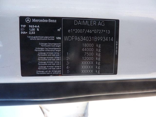 Sattelzugmaschine MERCEDES 963-4-A: das Bild 10 Sattelzugmaschine MERCEDES 963-4-A: das Bild 10