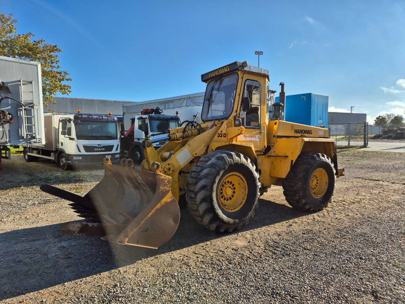 Hanomag 33 D //forks / Bucket// - Radlader: das Bild 1 Hanomag 33 D //forks / Bucket// - Radlader: das Bild 1