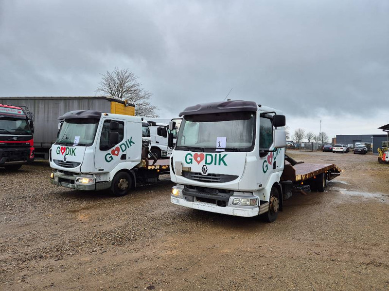 Renault 220 Machine/auto Transport and crane(2 stk) - Autotransporter LKW: das Bild 1 Renault 220 Machine/auto Transport and crane(2 stk) - Autotransporter LKW: das Bild 1