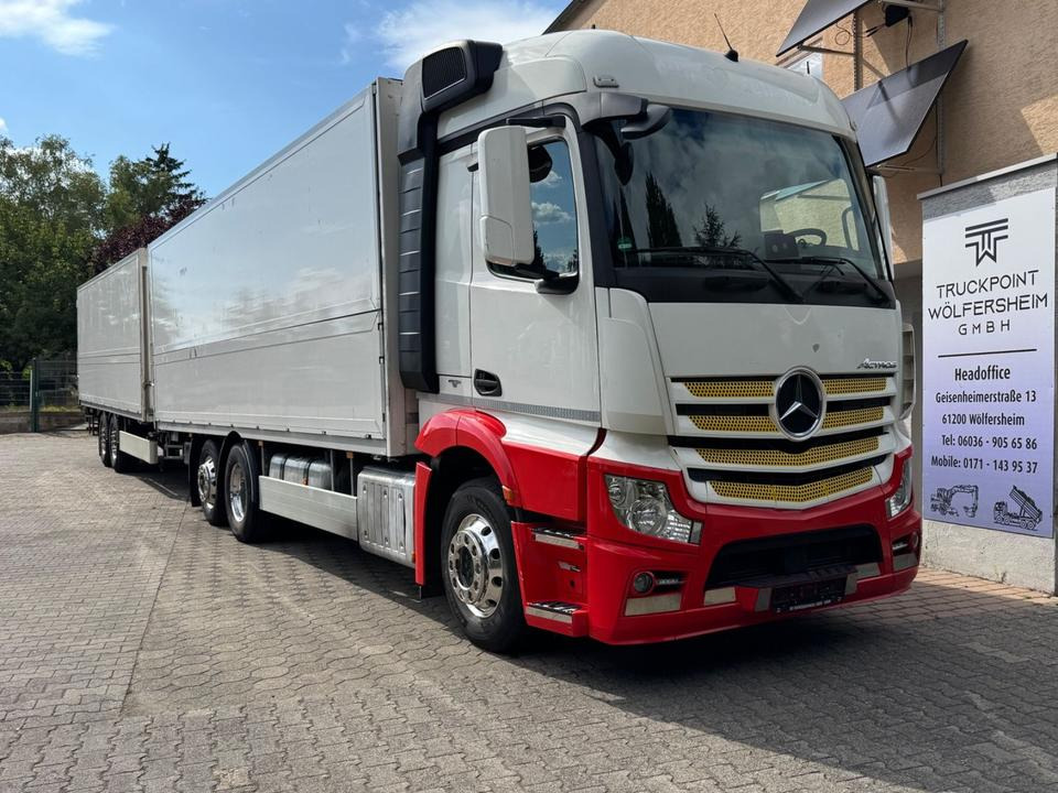 Mercedes-Benz Actros 2545/2xLBW/Klima/Kamera/kpl.Zug - Koffer LKW: das Bild 1 Mercedes-Benz Actros 2545/2xLBW/Klima/Kamera/kpl.Zug - Koffer LKW: das Bild 1
