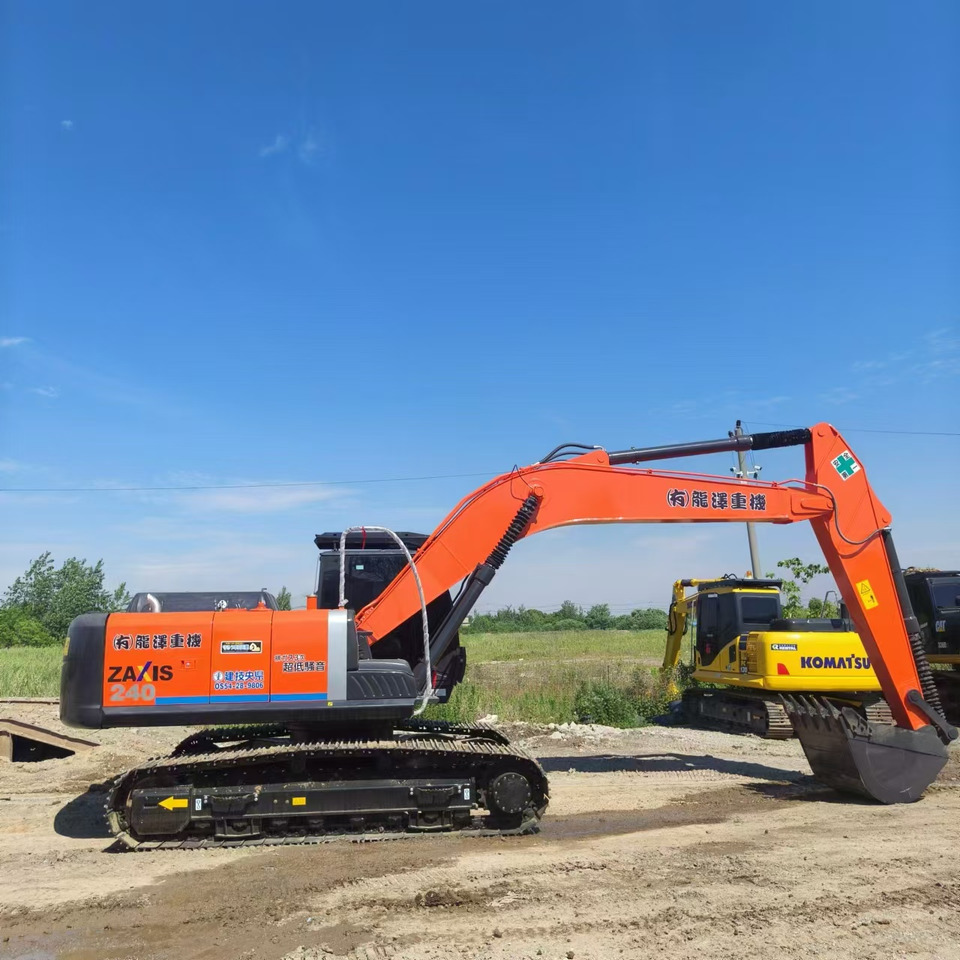 HITACHI ZX240 - Kettenbagger: das Bild 1 HITACHI ZX240 - Kettenbagger: das Bild 1