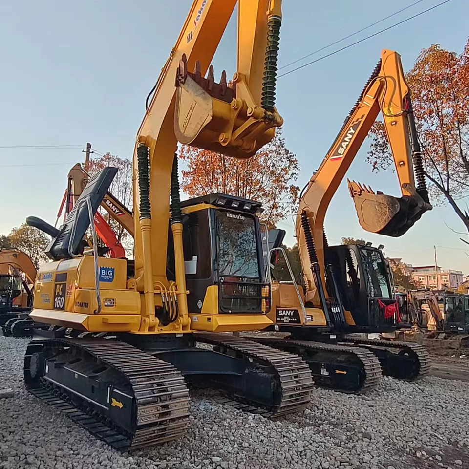 KOMATSU PC160 - Kettenbagger: das Bild 3 KOMATSU PC160 - Kettenbagger: das Bild 3