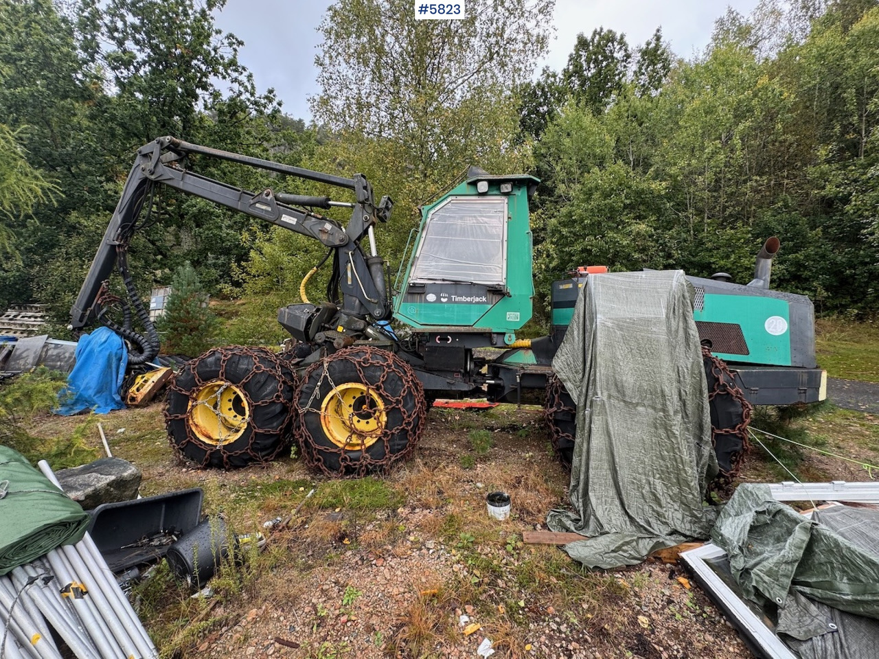 1994 Timberjack 1270 - Harvester: das Bild 2 1994 Timberjack 1270 - Harvester: das Bild 2