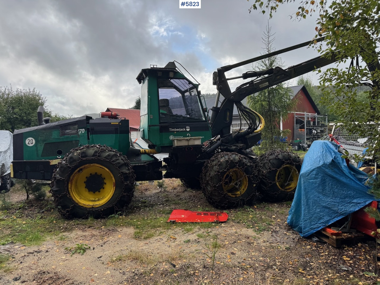 1994 Timberjack 1270 - Harvester: das Bild 1 1994 Timberjack 1270 - Harvester: das Bild 1