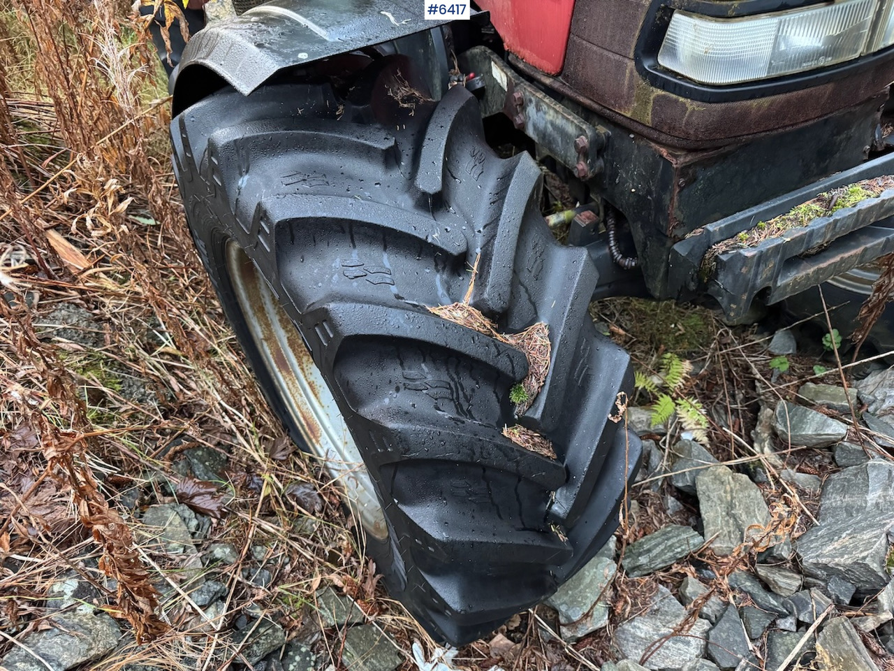 1999 Case IH Maxxum MX 100C w/ front loader, bucket and blade. Repair object. - Traktor: das Bild 4 1999 Case IH Maxxum MX 100C w/ front loader, bucket and blade. Repair object. - Traktor: das Bild 4