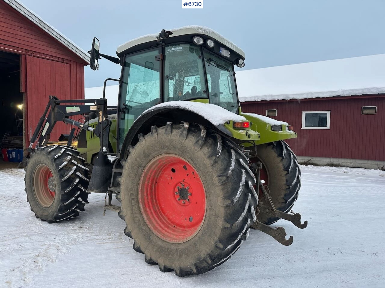 2007 Claas Ares 697 4x4 with front loader. SEE VIDEO. - Traktor: das Bild 3 2007 Claas Ares 697 4x4 with front loader. SEE VIDEO. - Traktor: das Bild 3