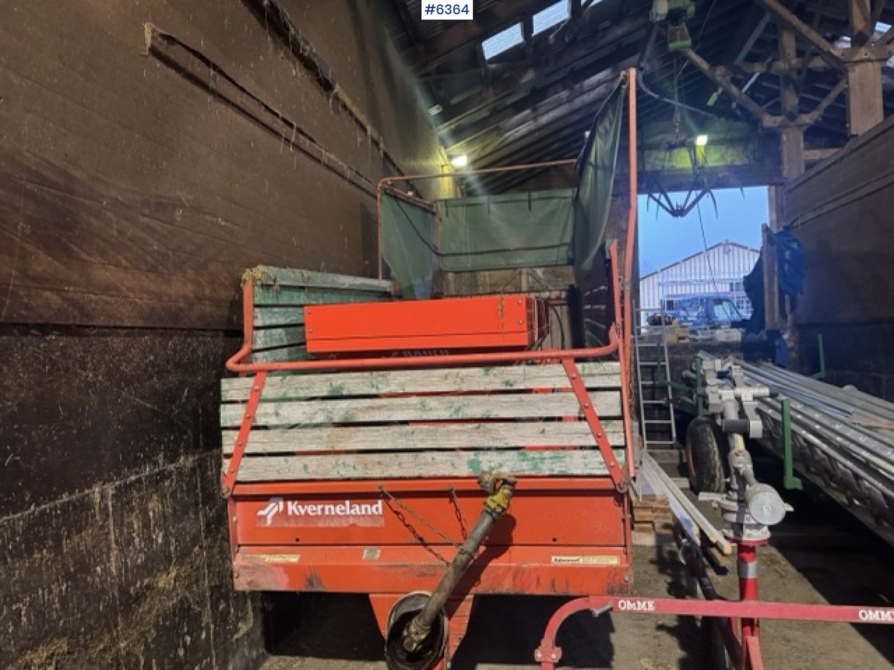 Approx. 1990 Kverneland UN7000 unloading wagon - Grünlandtechnik: das Bild 3 Approx. 1990 Kverneland UN7000 unloading wagon - Grünlandtechnik: das Bild 3