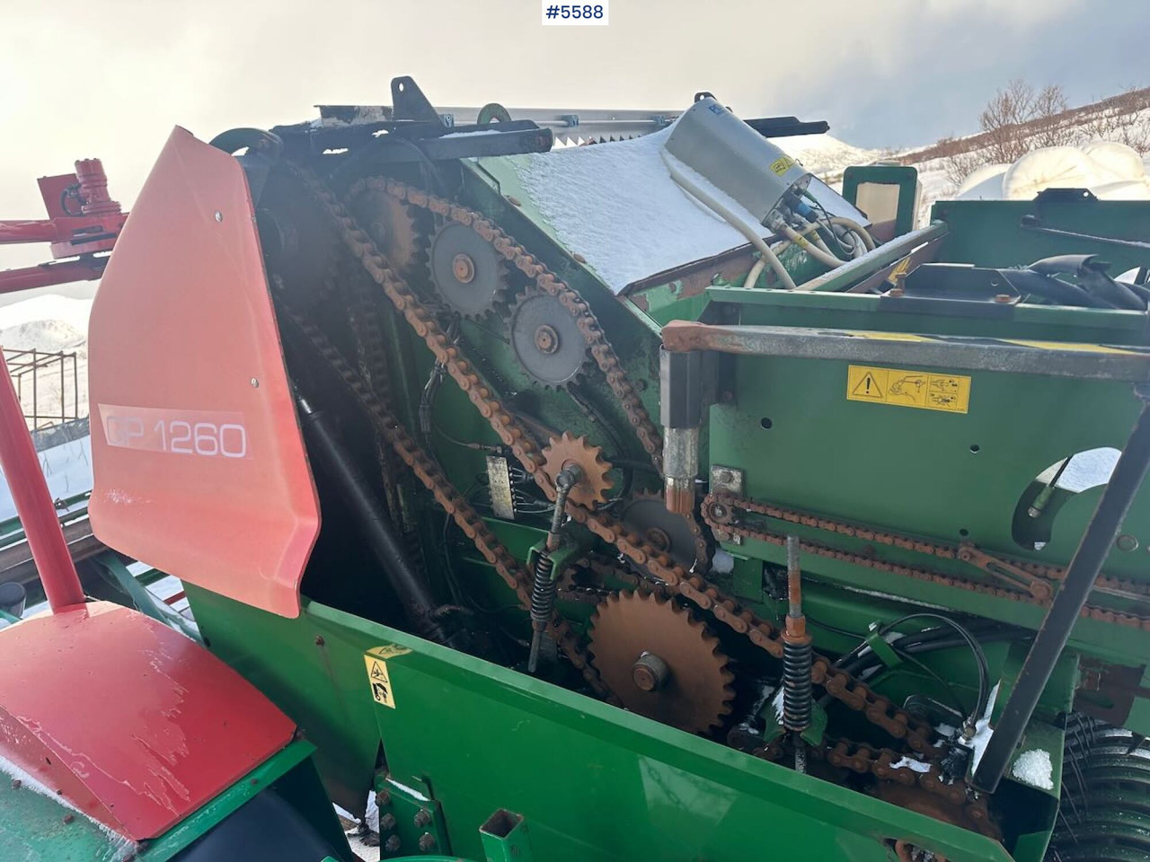 Grünlandtechnik Orkel GP 1260 round baler – repair project: das Bild 8