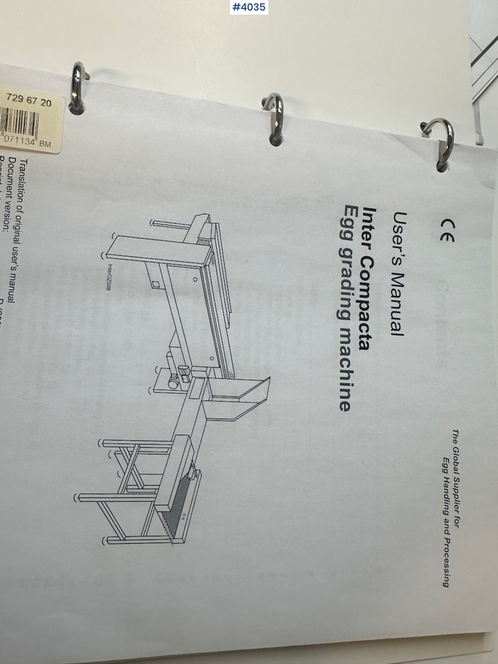 Fütterungstechnik Sanovo Staalkat Inter compacta egg sorting machine: das Bild 20