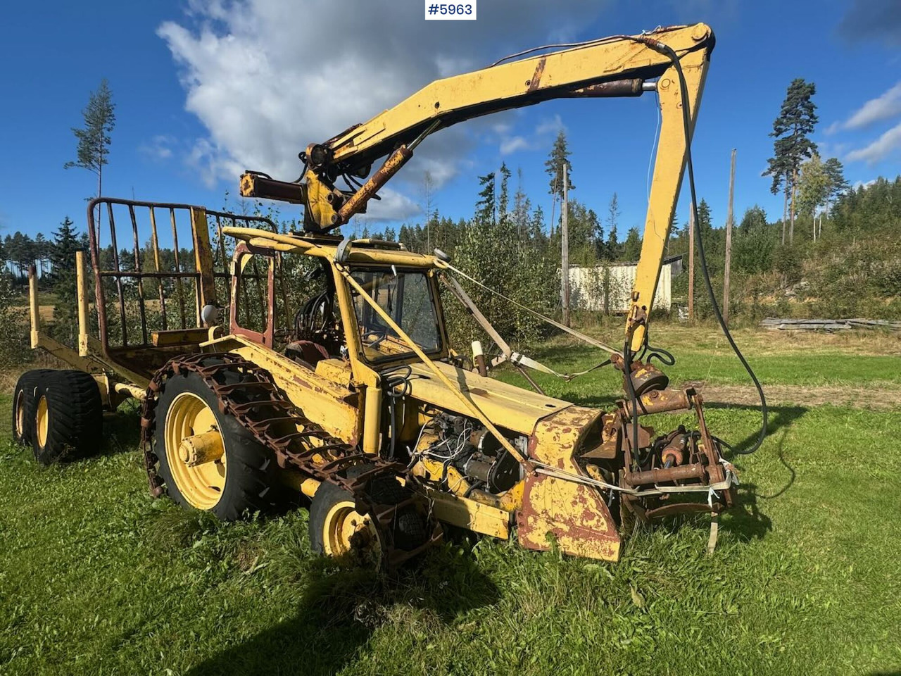 Volvo BM SM 460 "Lillenalle" Forest machine - Leasing Volvo BM SM 460 "Lillenalle" Forest machine: das Bild 8