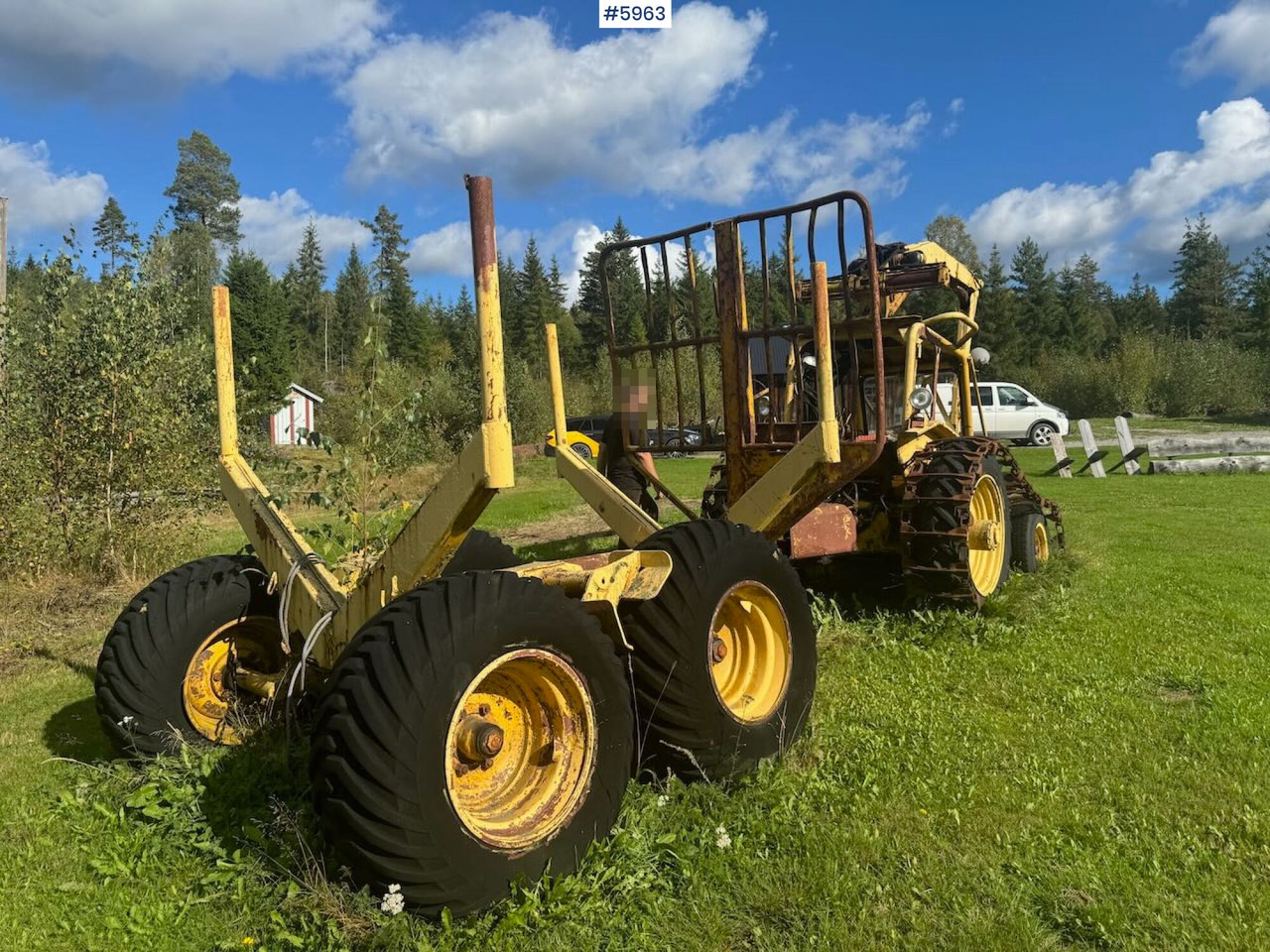 Volvo BM SM 460 "Lillenalle" Forest machine - Leasing Volvo BM SM 460 "Lillenalle" Forest machine: das Bild 6