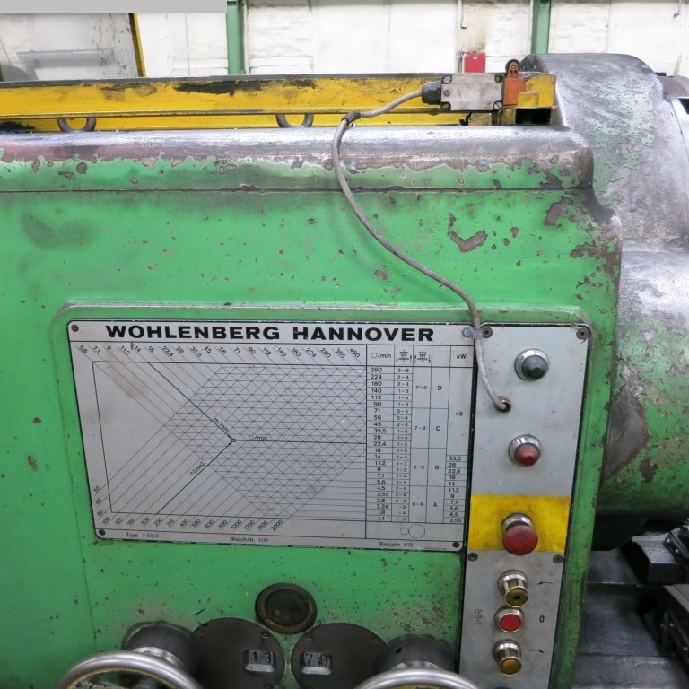 WOHLENBERG S 900 - Metalldrehmaschine: das Bild 2 WOHLENBERG S 900 - Metalldrehmaschine: das Bild 2