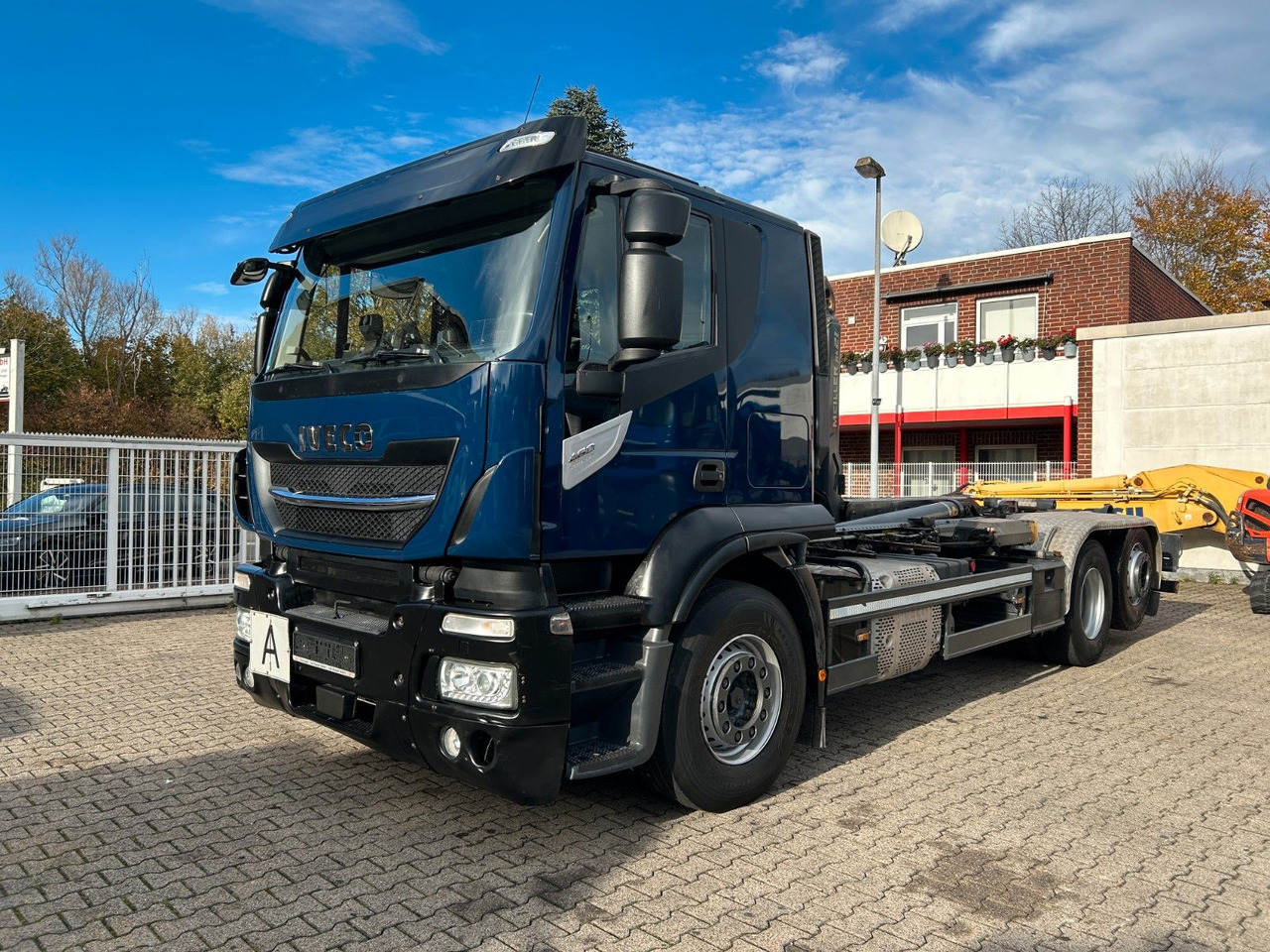 Iveco 460 Stralis MEILLER Abroller mit LIft-Lenkachse - Abrollkipper: das Bild 5 Iveco 460 Stralis MEILLER Abroller mit LIft-Lenkachse - Abrollkipper: das Bild 5