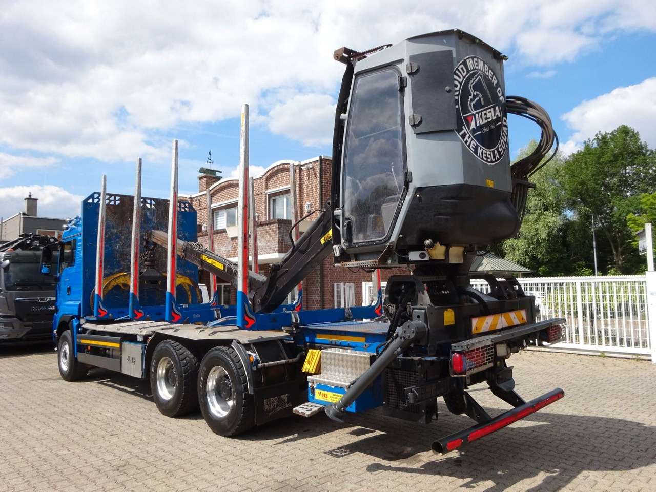MAN 26.510 mit KESLA 2112 Holzkran+Kabine+Greifer - Holztransporter, Autokran: das Bild 4 MAN 26.510 mit KESLA 2112 Holzkran+Kabine+Greifer - Holztransporter, Autokran: das Bild 4