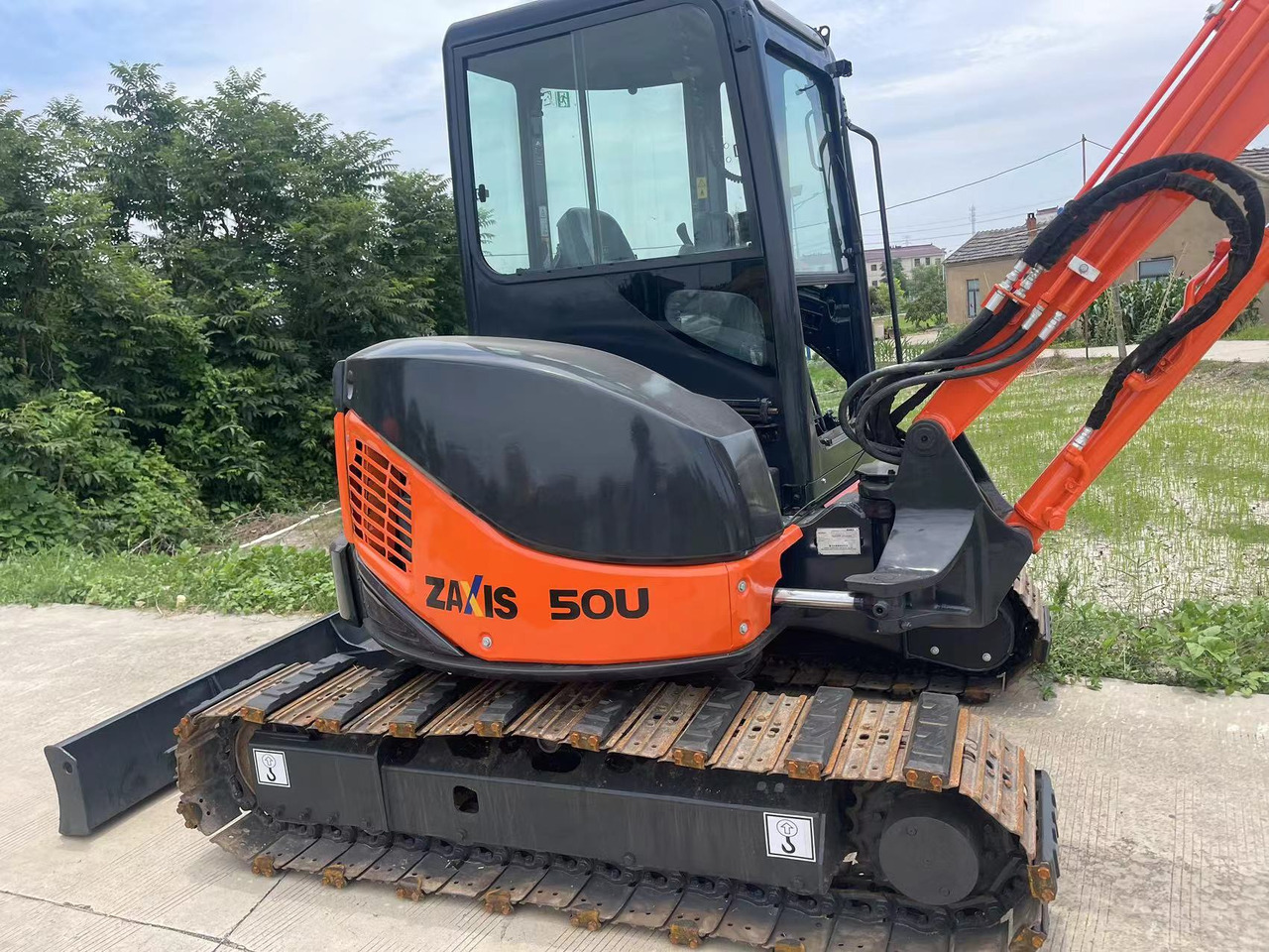 HITACHI ZX50U-2 - Minibagger: das Bild 1 HITACHI ZX50U-2 - Minibagger: das Bild 1