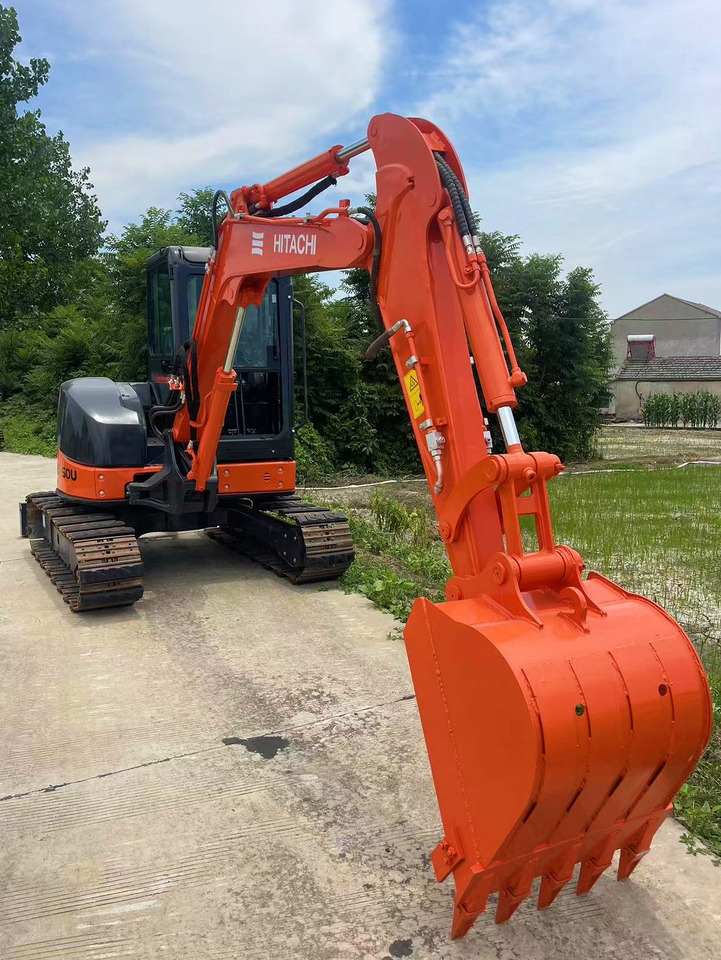HITACHI ZX50U-2 - Minibagger: das Bild 5 HITACHI ZX50U-2 - Minibagger: das Bild 5