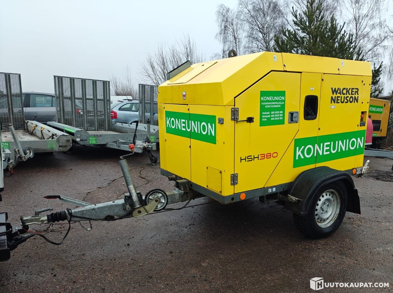 Frost-thawing trailer Wacker Neuson HSH 380, 2018, 4,611 h, Espoo - Baugeräte, Anhänger: das Bild 1 Frost-thawing trailer Wacker Neuson HSH 380, 2018, 4,611 h, Espoo - Baugeräte, Anhänger: das Bild 1