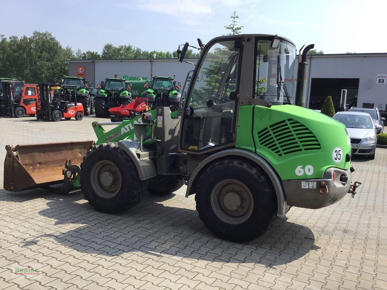 Atlas 60 (Schnellläufer 35km/h) - Radlader: das Bild 5 Atlas 60 (Schnellläufer 35km/h) - Radlader: das Bild 5