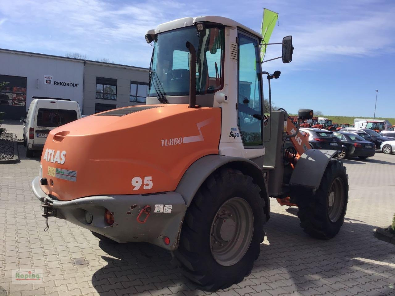 Atlas 95 Turbo - Radlader: das Bild 4 Atlas 95 Turbo - Radlader: das Bild 4