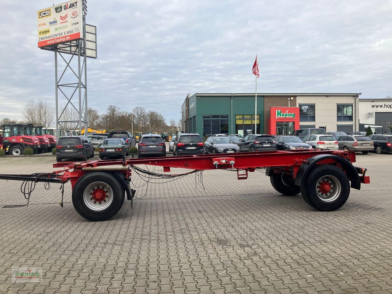 Krone 19000 Laffette ohne Aufbau - Container/ Wechselfahrgestell Anhänger: das Bild 5 Krone 19000 Laffette ohne Aufbau - Container/ Wechselfahrgestell Anhänger: das Bild 5