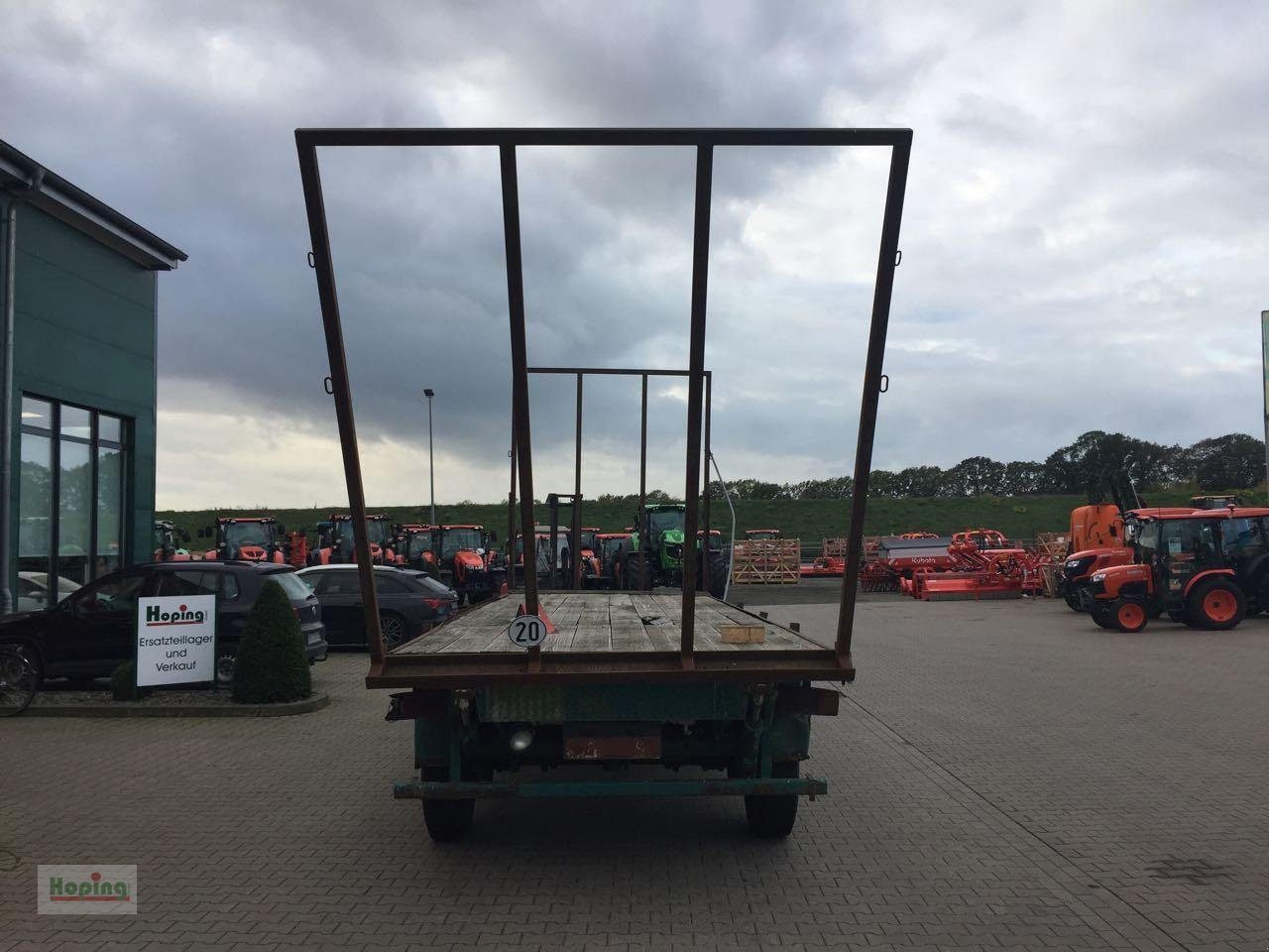 Landwirtschaftlicher Plattformanhänger Sommer AG 120: das Bild 8 Landwirtschaftlicher Plattformanhänger Sommer AG 120: das Bild 8