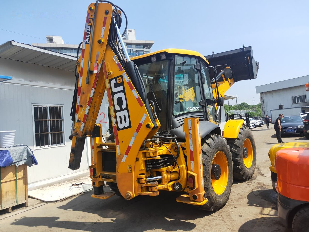 JCB 4CX - Baggerlader: das Bild 3 JCB 4CX - Baggerlader: das Bild 3