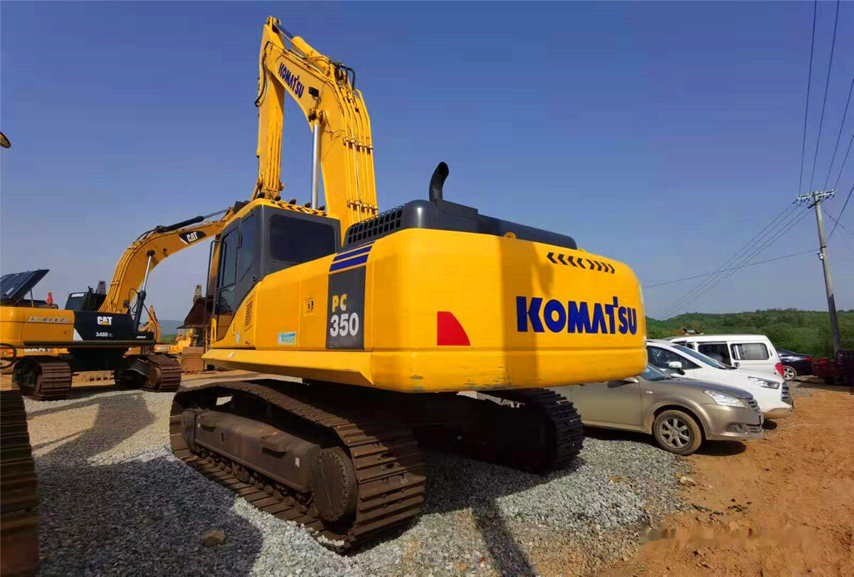 Komatsu PC350-7 - Kettenbagger: das Bild 1 Komatsu PC350-7 - Kettenbagger: das Bild 1