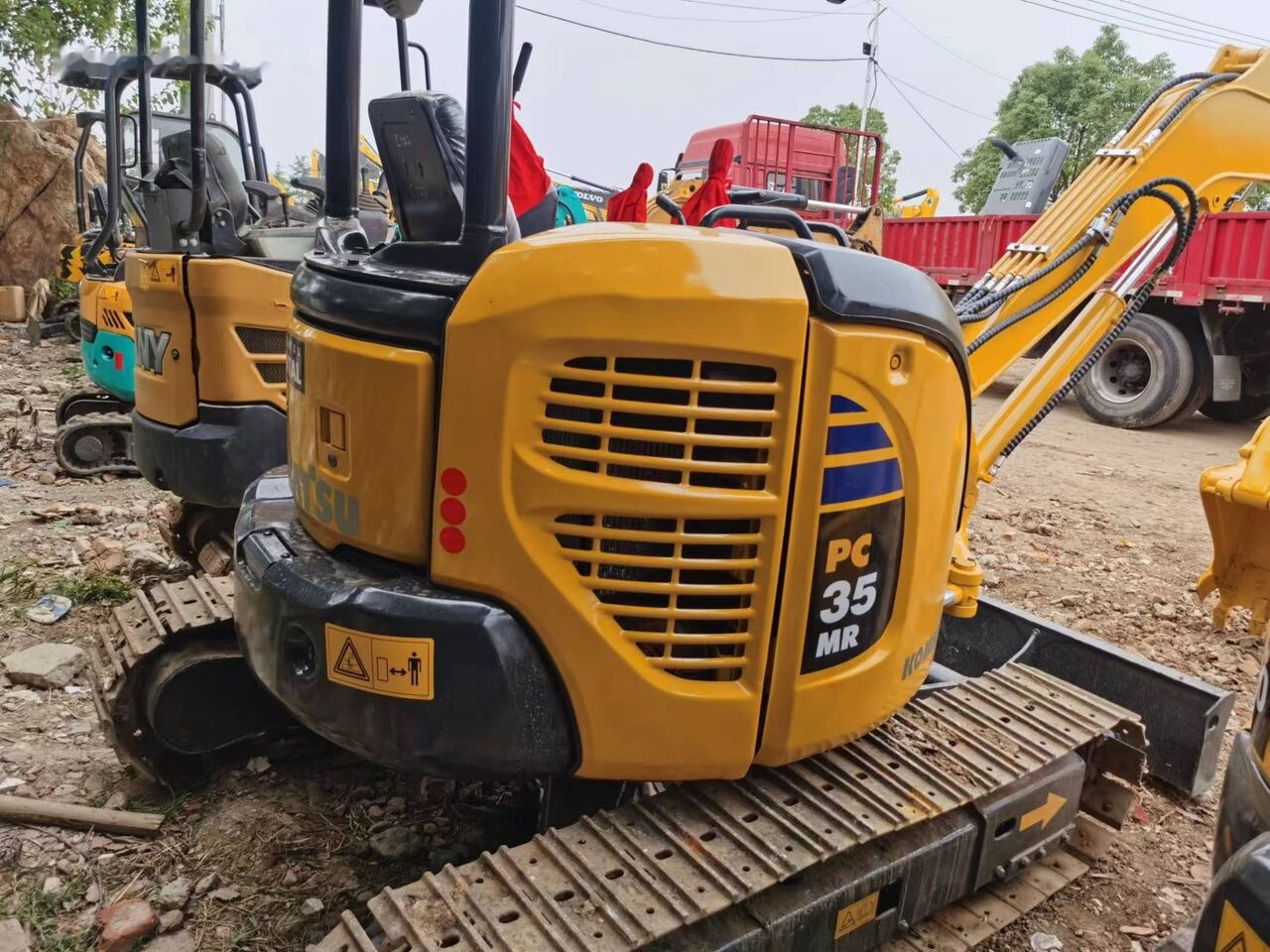 Komatsu PC35MR - Minibagger: das Bild 1 Komatsu PC35MR - Minibagger: das Bild 1