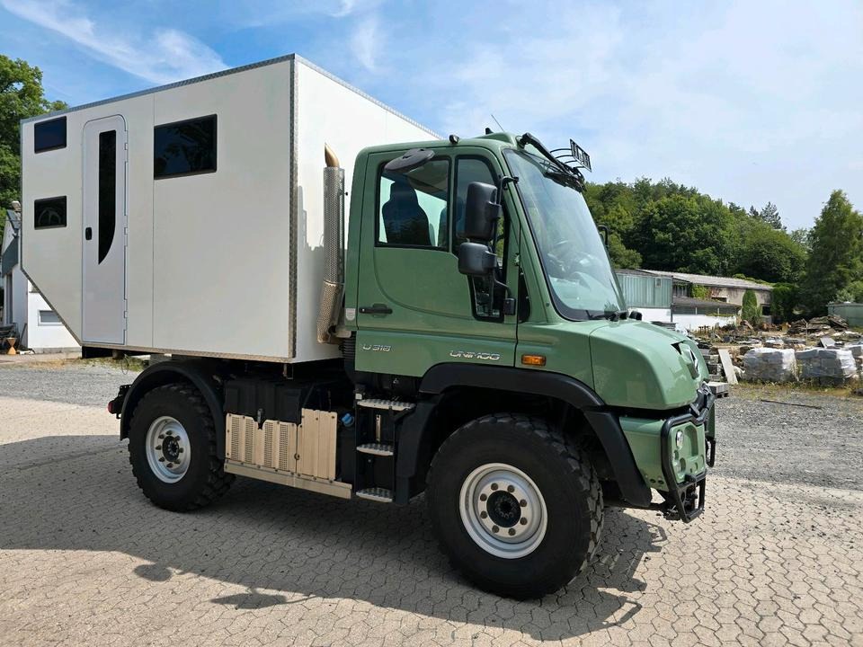 Unimog U 318 Wohnmobil Expeditionsfahrzeug euro 6 Blue tec UGE UGN Leerkabine U318 EAS Mercedes-Benz - Camper Van: das Bild 2 Unimog U 318 Wohnmobil Expeditionsfahrzeug euro 6 Blue tec UGE UGN Leerkabine U318 EAS Mercedes-Benz - Camper Van: das Bild 2