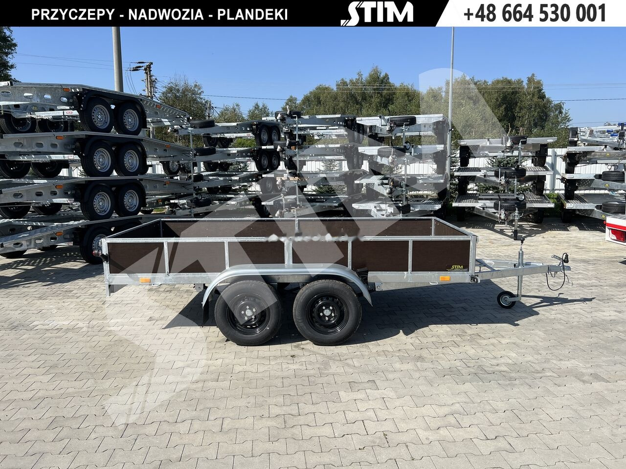 Stim S12-075/3415R + przednia burta otwierana + wzmocnienia ramy - PKW Anhänger: das Bild 3 Stim S12-075/3415R + przednia burta otwierana + wzmocnienia ramy - PKW Anhänger: das Bild 3