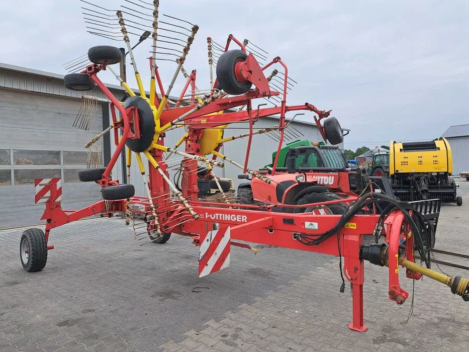 Zgrabiarka Pottinger EUROTOP 771A jak nowa 100% oryginał - Heuwender/ Wenderechen: das Bild 3 Zgrabiarka Pottinger EUROTOP 771A jak nowa 100% oryginał - Heuwender/ Wenderechen: das Bild 3