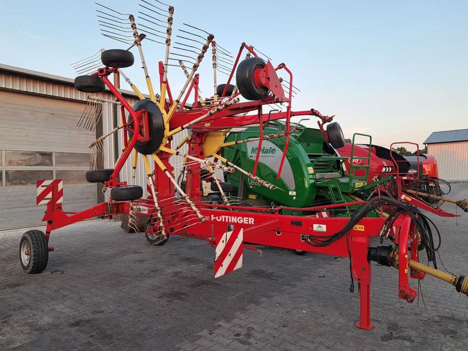 Zgrabiarka Pottinger EUROTOP 771A jak nowa 100% oryginał - Heuwender/ Wenderechen: das Bild 5 Zgrabiarka Pottinger EUROTOP 771A jak nowa 100% oryginał - Heuwender/ Wenderechen: das Bild 5