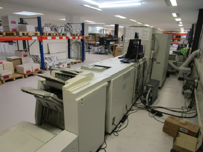 Digitaldruckmaschine XEROX COLORPRESS 1000 / Colour 1000 mit Freeflow Printserver und Clear Toner: das Bild 12