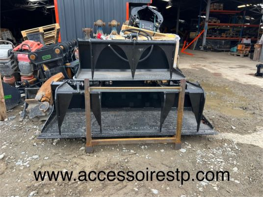 Godet grappin pour minichargeur - Schaufel: das Bild 1 Godet grappin pour minichargeur - Schaufel: das Bild 1