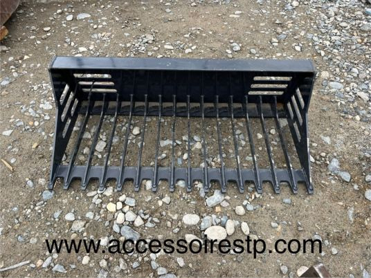 Godet râteau pour minichargeur - Schaufel: das Bild 1 Godet râteau pour minichargeur - Schaufel: das Bild 1