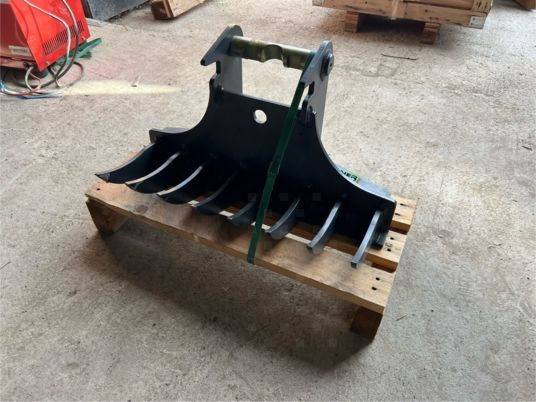 Godet râteau pour minipelle 1T à 2T5 - Schaufel: das Bild 5 Godet râteau pour minipelle 1T à 2T5 - Schaufel: das Bild 5