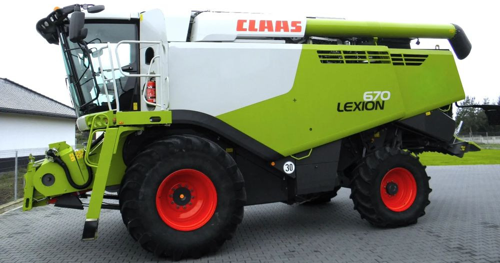 Claas Lexion 670 2019 Rok, Heder V 770, Najbogatsza Wersja, Nie Malowany, Stan Idealny - Mähdrescher: das Bild 5 Claas Lexion 670 2019 Rok, Heder V 770, Najbogatsza Wersja, Nie Malowany, Stan Idealny - Mähdrescher: das Bild 5