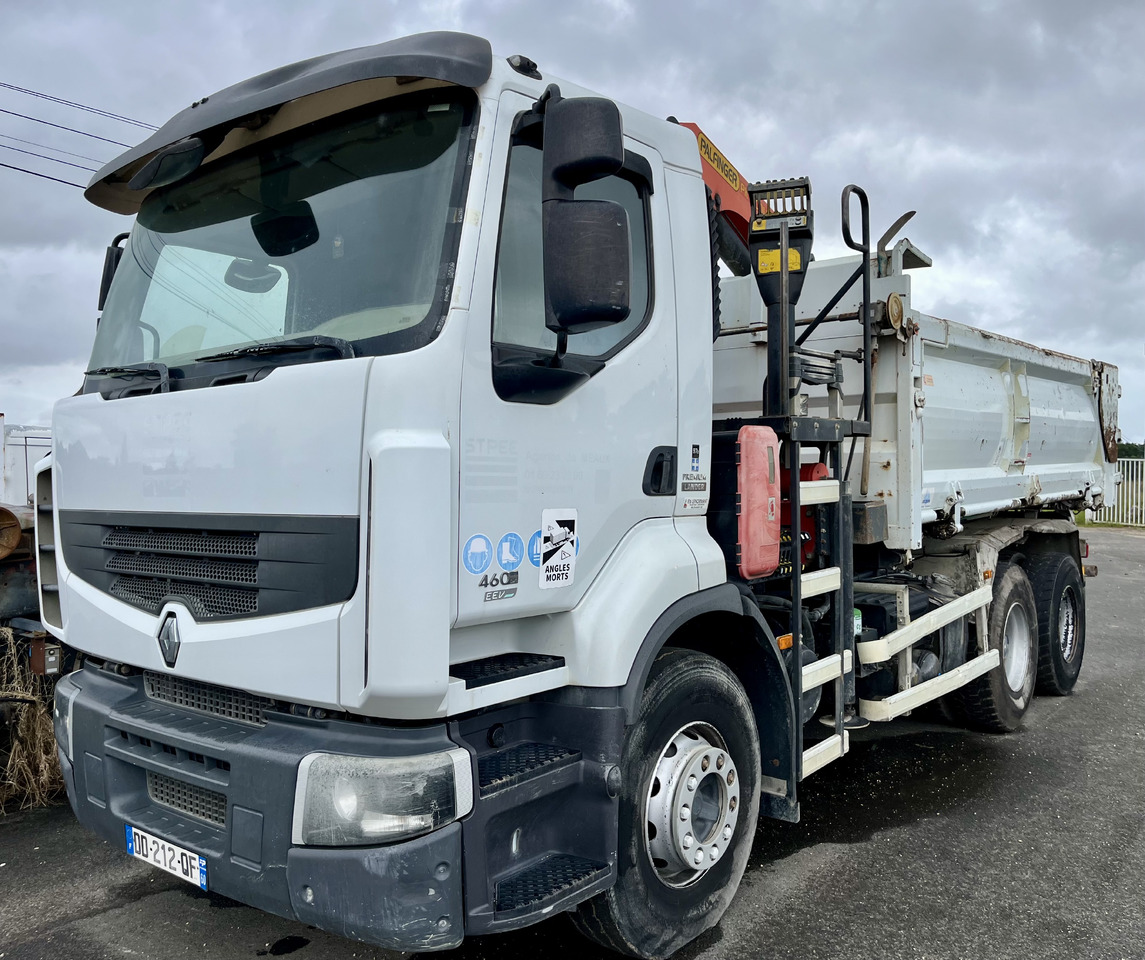 RENAULT Premium Lander 460dxi bibenne grue Palfinger pk16001 - Kipper, Autokran: das Bild 2 RENAULT Premium Lander 460dxi bibenne grue Palfinger pk16001 - Kipper, Autokran: das Bild 2
