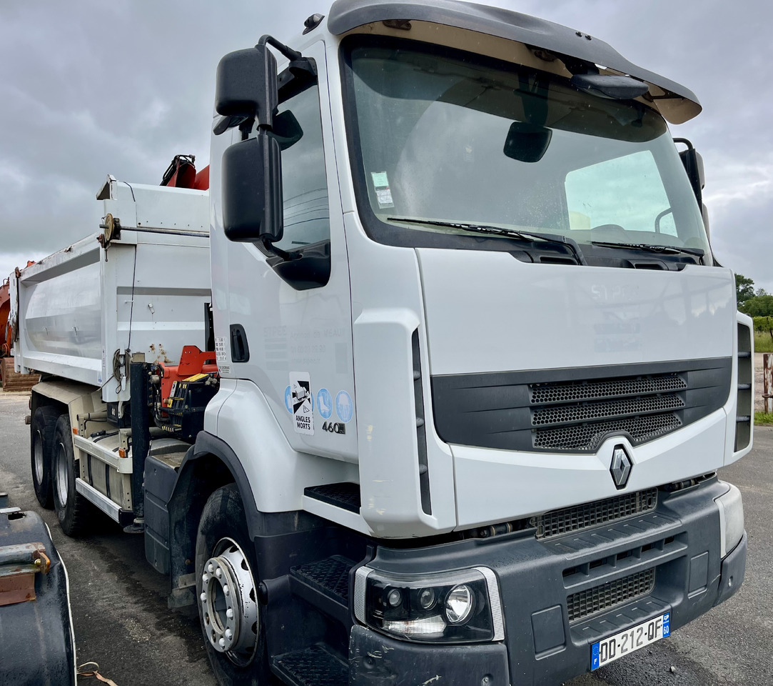 RENAULT Premium Lander 460dxi bibenne grue Palfinger pk16001 - Kipper, Autokran: das Bild 1 RENAULT Premium Lander 460dxi bibenne grue Palfinger pk16001 - Kipper, Autokran: das Bild 1