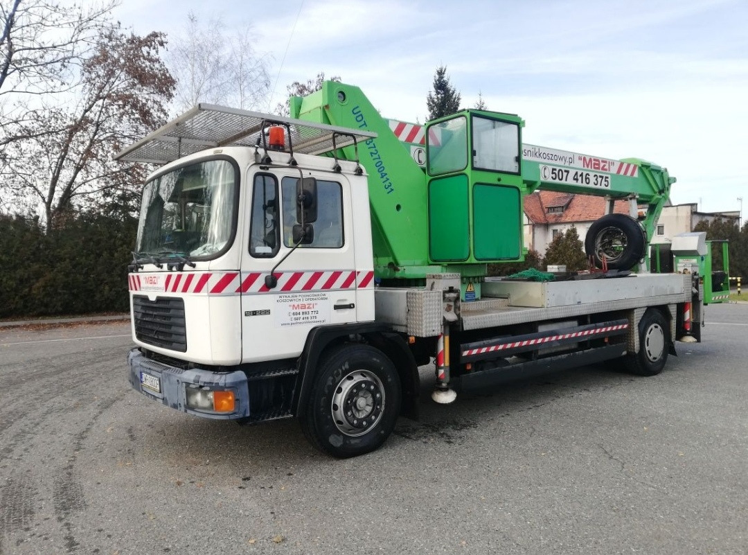 Man 18.222 Wumag WT 350 - LKW mit Arbeitsbühne: das Bild 1 Man 18.222 Wumag WT 350 - LKW mit Arbeitsbühne: das Bild 1