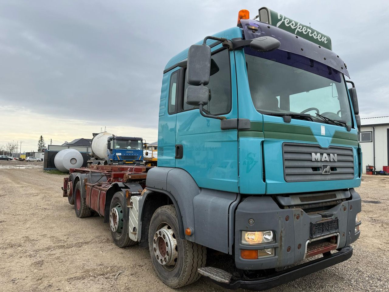 MAN TGA 440 8X2 CAR CHASSIS - Seil Abrollkipper: das Bild 4 MAN TGA 440 8X2 CAR CHASSIS - Seil Abrollkipper: das Bild 4