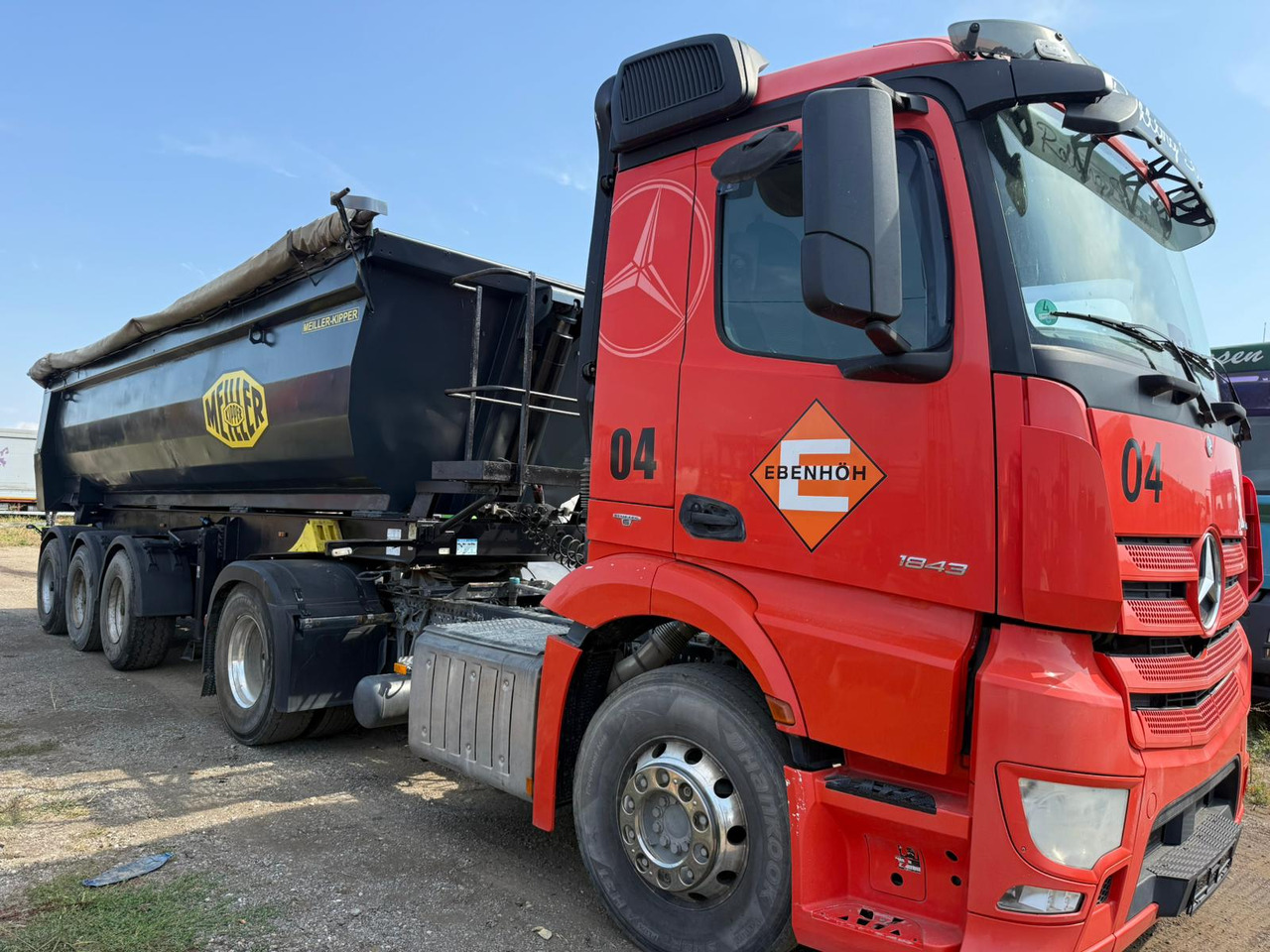 MERCEDES-MEILLER TILTABLE ASSEMBLY - Sattelzugmaschine, Kipper Auflieger: das Bild 2 MERCEDES-MEILLER TILTABLE ASSEMBLY - Sattelzugmaschine, Kipper Auflieger: das Bild 2
