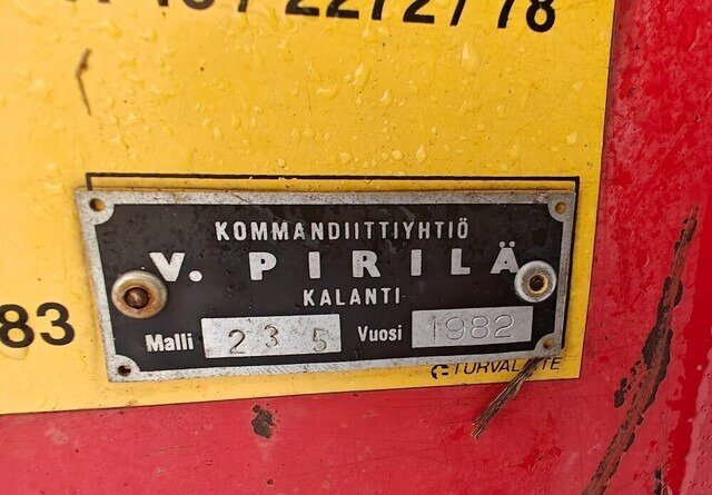 Schneefräse für Landmaschine Vepi Suurteholinko - 230cm - VIDEO: das Bild 12 Schneefräse für Landmaschine Vepi Suurteholinko - 230cm - VIDEO: das Bild 12