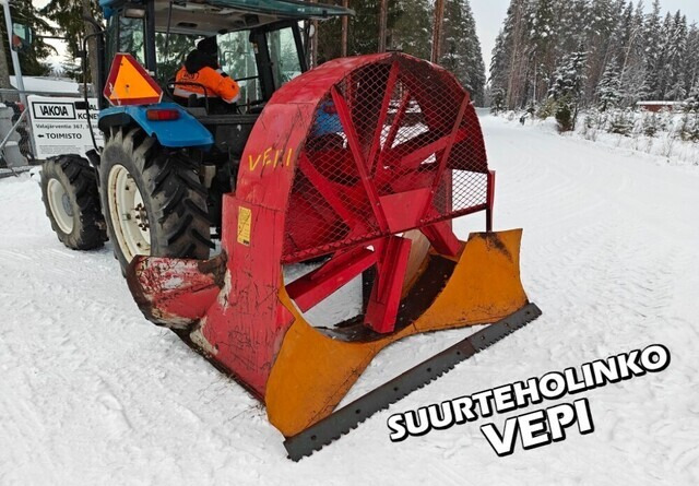 Vepi Suurteholinko - 230cm - VIDEO - Schneefräse für Landmaschine: das Bild 1 Vepi Suurteholinko - 230cm - VIDEO - Schneefräse für Landmaschine: das Bild 1